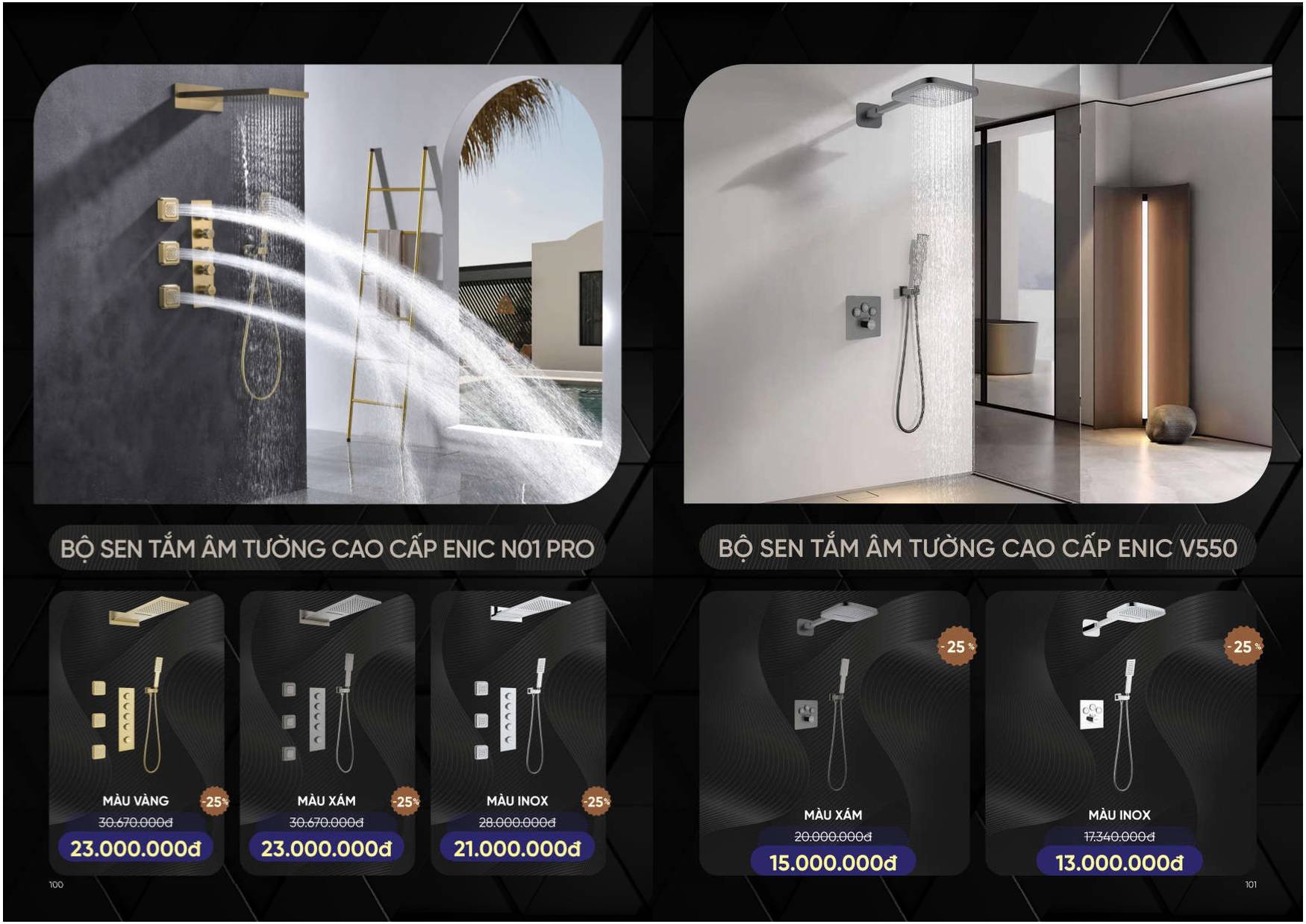 Bảng giá và Catalogue Thiết bị vệ sinh thông minh ENIC /Page 50